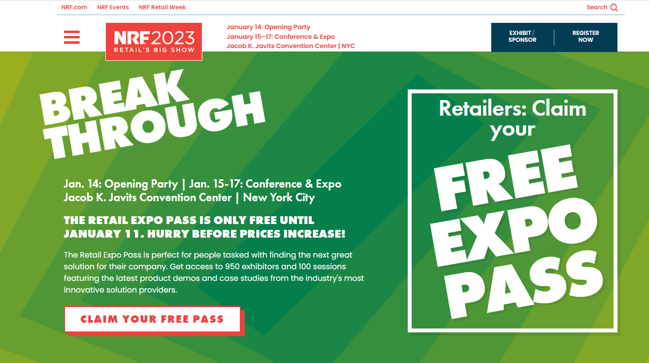 NRF2023 news SuperHii Smart Shopping Cart