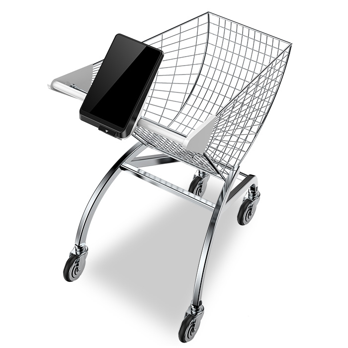 L- model smart shopping cart